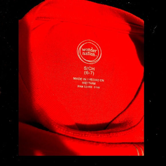 Wonder Nation Youth Boys Long Sleeve Skull Shirt Size 6 - Picture 3 of 3